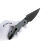 Нож Tenable Fenrir Button Lock blackwash сталь 14C28N рукоять Grey G10