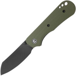 Нож CIVIVI Crabby blackwash сталь 14C28N рукоять OD Green G10 (C24055-1)