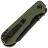 Нож CIVIVI Crabby blackwash сталь 14C28N рукоять OD Green G10 (C24055-1)