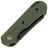 Нож CIVIVI Crabby blackwash сталь 14C28N рукоять OD Green G10 (C24055-1)