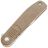 Нож Tenable Einar stonewash сталь NItro-V рукоять Brown Micarta