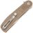 Нож Tenable Einar stonewash сталь NItro-V рукоять Brown Micarta