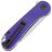 Нож CIVIVI Elementum сталь D2 рукоять Purple G10 (C907V)