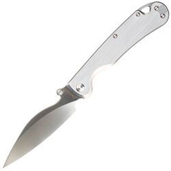 Нож Daggerr Pelican frame lock satin сталь D2 рукоять Stainless steel