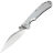 Нож Daggerr Pelican frame lock satin сталь D2 рукоять Stainless steel