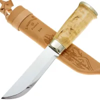 Нож Marttiini Lapp Knife 240 сталь Stainless steel рукоять карельская береза лак (240010)