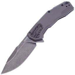Нож Kershaw Canonball сталь D2 Blackwash рукоять Steel (2061)