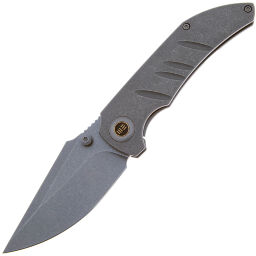 Нож We Knife Riff-Raff stonewash сталь CPM-20CV рукоять Gray Ti (WE22020B-3)