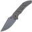 Нож We Knife Riff-Raff stonewash сталь CPM-20CV рукоять Gray Ti (WE22020B-3)