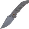 Нож We Knife Riff-Raff stonewash сталь CPM-20CV рукоять Gray Ti (WE22020B-3)