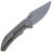 Нож We Knife Riff-Raff stonewash сталь CPM-20CV рукоять Gray Ti (WE22020B-3)