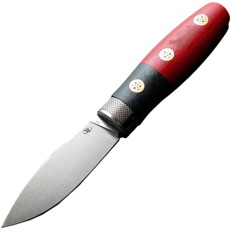 Нож Reptilian Лесовик-01 сталь D2 рукоять Black/Red Micarta