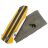 Нож Petrified Fish Mocado satin сталь K110 рукоять Black/Yellow G10