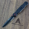 Нож Mr.Blade Ferat black Serrated сталь D2 рукоять G10