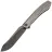 Нож TuoTown Specter DLC сталь M390 рукоять Grey Titanium