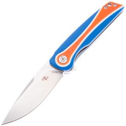 Нож CH 3511 сталь D2 рукоять Orange/Blue G10