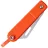 Нож Real Steel Baby Barlow satin сталь 12C27 рукоять Orange Stainless steel (8031O)