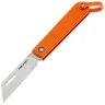 Нож Real Steel Baby Barlow satin сталь 12C27 рукоять Orange Stainless steel (8031O)