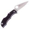 Нож Spyderco Ladybug 3 Serrated сталь VG-10 рукоять Black FRN (LBKS3)