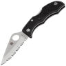 Нож Spyderco Ladybug 3 Serrated сталь VG-10 рукоять Black FRN (LBKS3)