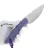 Нож 7 Ножей Джек малый Гибрид сталь N690 рукоять Violet Micarta