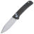 Нож Boker Plus FRND Silver сталь D2 рукоять Black Grivory (01BO920)