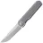 Нож Maxace Baby Racoon Dog cталь M390 рукоять Gray Titanium