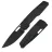 Нож Artisan Cutlery The Gambit Black Knight PVD сталь S90V рукоять Black Titanium/Carbon Fiber