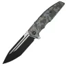 Нож WE Knife Breach blackwash сталь M390 рукоять Pixel Pattern Titanium (WE25077-3)