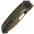 Нож Vosteed Zander copper dune сталь S35VN рукоять Olive Green Aluminum