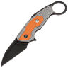 Нож WE Knife Yardbird blackwash сталь CPM-20CV рукоять Gray Ti/Orange G10 (WE22021-1)