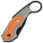 Нож WE Knife Yardbird blackwash сталь CPM-20CV рукоять Gray Ti/Orange G10 (WE22021-1)