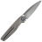 Нож Rike Baidi-S сталь M390 рукоять Grey Ti/Carbon Fiber