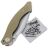 Нож Maxace Vortex-S сталь SLD-Magic рукоять Tan Micarta