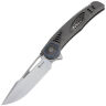 Нож Reate GTR satin сталь M390 рукоять Darkwash Titanium/Zirconium/Dark Gray clip