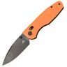 Нож CMB Predator Blackwash сталь D2 рукоять Orange G10