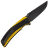 Нож TuoTown Loong PVD сталь T10S рукоять Black/Yellow G10