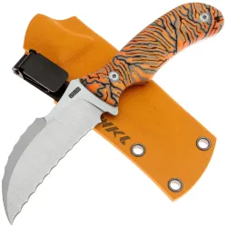 Нож WKL Мини Арли 02 сталь VG-10 рукоять микарта Crazyfiber