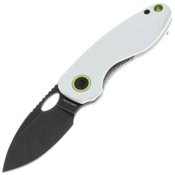 Нож Vosteed Mini Acorn blackwash сталь 14C28N рукоять White G10