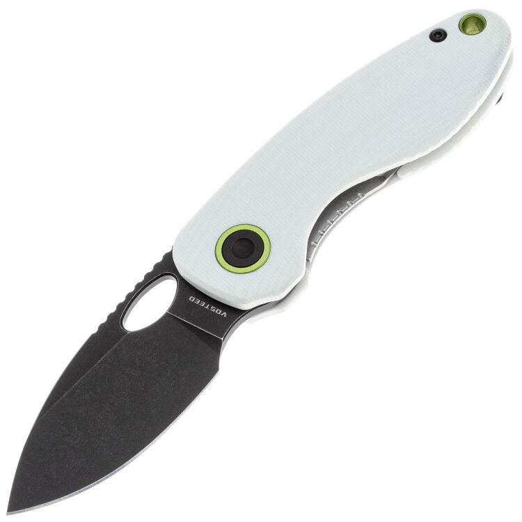 Нож Vosteed Mini Acorn blackwash сталь 14C28N рукоять White G10