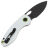 Нож Vosteed Mini Acorn blackwash сталь 14C28N рукоять White G10