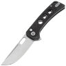 Нож QSP Unicorn stonewash сталь 14C28N рукоять Dark Brown Micarta (QS156-A1)