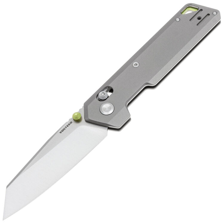 Нож Vosteed Parallel satin сталь 154CM рукоять Gray Titanium