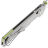 Нож Vosteed Parallel satin сталь 154CM рукоять Gray Titanium