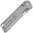 Нож Vosteed Parallel satin сталь 154CM рукоять Gray Titanium