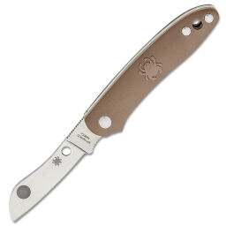 Нож Spyderco Roadie cталь N690Co рукоять Brown FRN (C189PBN)