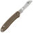 Нож Spyderco Roadie cталь N690Co рукоять Brown FRN (C189PBN)