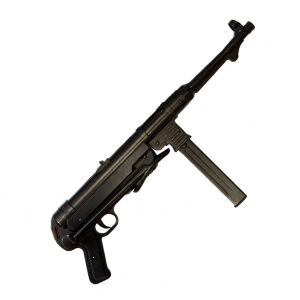 Макет автомат MP-40 Германия 1940г. 2-я Мировая война (Denix)  (D7/1111)