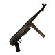 Макет автомат MP-40 Германия 1940г. 2-я Мировая война (Denix)  (D7/1111)