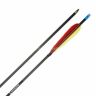 Стрела для лука карбон Patriot 500 натур. оперение 5&quot; Feather Parabolic 19/64